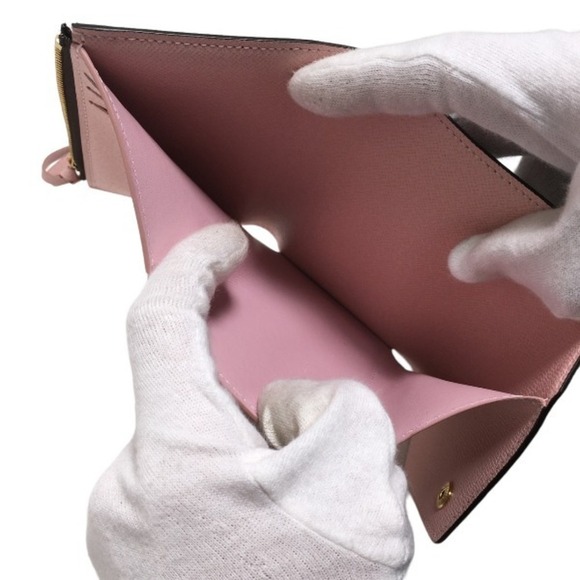 LOUIS VUITTON Brown Monogram Wallet - Picture 8 of 9